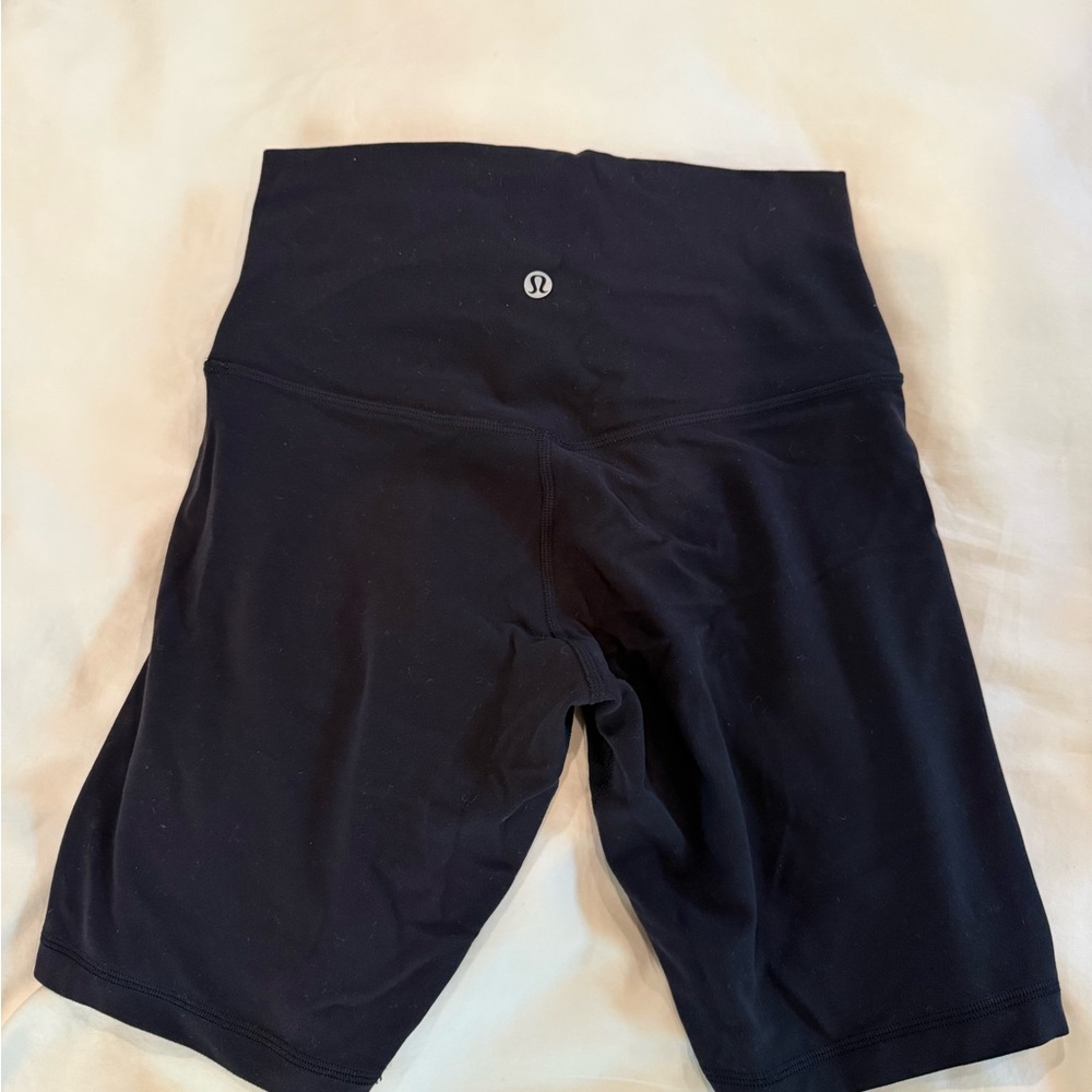 lululemon athletica Midnight Black Bike Shorts